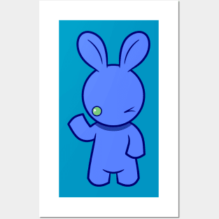 Wink Rabbit 8 Posters and Art